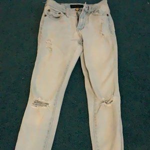 Aeropostale HIgh waisted size 00 skinny jeans